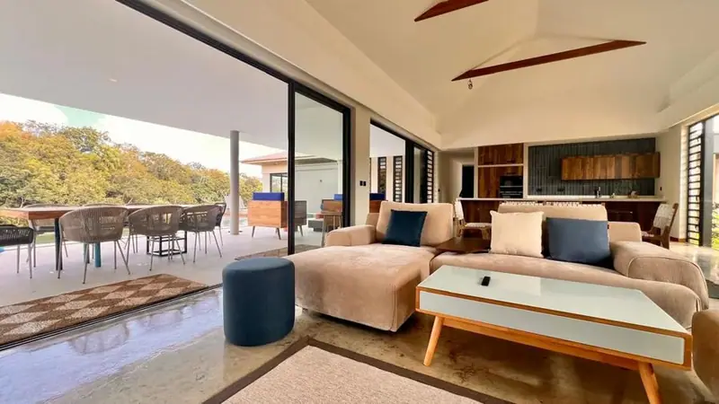 The living room of Imazinn Villa, Moka