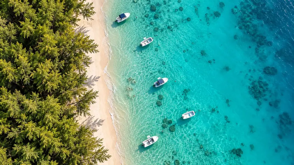 Mont Choisy beach, Mauritius